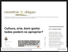 Tablet Screenshot of executivasechiques.com